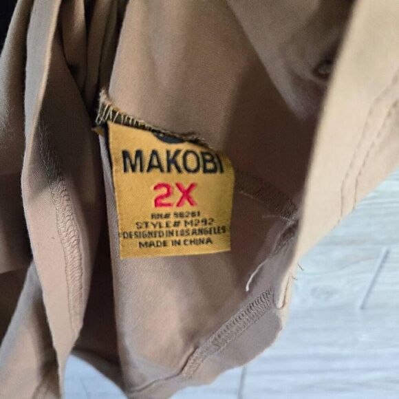 Makobi Risk Takers Paint Splatter Shirt Mens SZ 2XL Dice - Picture 6 of 6